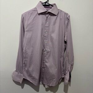 Robert Graham Modern Dress Shirt Size Small (15)